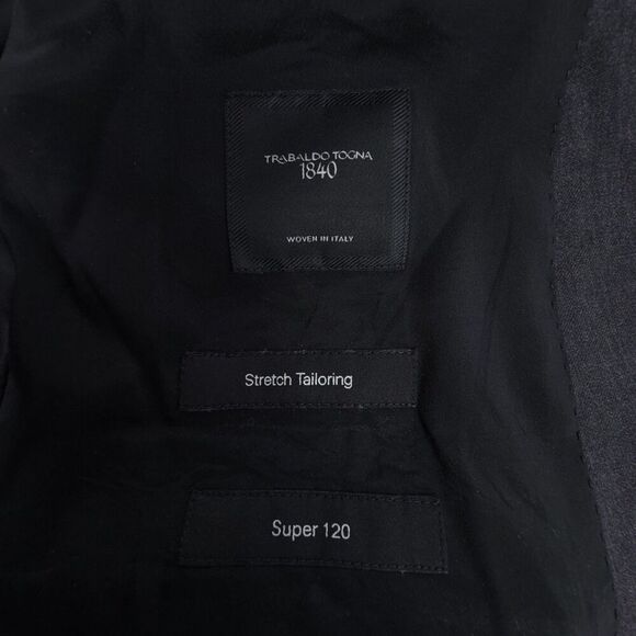 HUGO BOSS Virgin Wool Slim Fit Super 120 Stretch Tailoring Two Button Blazer 36R - Picture 2 of 12